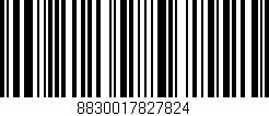 Código de barras (EAN, GTIN, SKU, ISBN): '8830017827824'