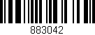 Código de barras (EAN, GTIN, SKU, ISBN): '883042'