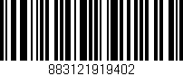 Código de barras (EAN, GTIN, SKU, ISBN): '883121919402'