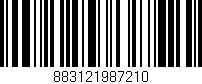 Código de barras (EAN, GTIN, SKU, ISBN): '883121987210'