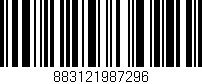 Código de barras (EAN, GTIN, SKU, ISBN): '883121987296'