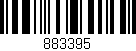 Código de barras (EAN, GTIN, SKU, ISBN): '883395'