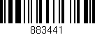 Código de barras (EAN, GTIN, SKU, ISBN): '883441'