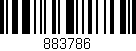 Código de barras (EAN, GTIN, SKU, ISBN): '883786'