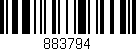Código de barras (EAN, GTIN, SKU, ISBN): '883794'
