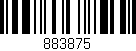 Código de barras (EAN, GTIN, SKU, ISBN): '883875'