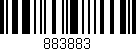 Código de barras (EAN, GTIN, SKU, ISBN): '883883'