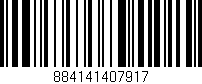 Código de barras (EAN, GTIN, SKU, ISBN): '884141407917'