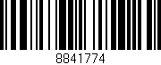 Código de barras (EAN, GTIN, SKU, ISBN): '8841774'