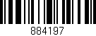 Código de barras (EAN, GTIN, SKU, ISBN): '884197'