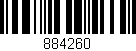 Código de barras (EAN, GTIN, SKU, ISBN): '884260'