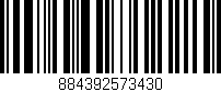 Código de barras (EAN, GTIN, SKU, ISBN): '884392573430'