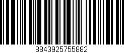 Código de barras (EAN, GTIN, SKU, ISBN): '8843925755882'