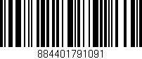 Código de barras (EAN, GTIN, SKU, ISBN): '884401791091'