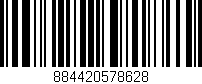 Código de barras (EAN, GTIN, SKU, ISBN): '884420578628'