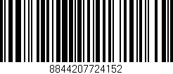 Código de barras (EAN, GTIN, SKU, ISBN): '8844207724152'