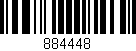 Código de barras (EAN, GTIN, SKU, ISBN): '884448'