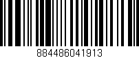 Código de barras (EAN, GTIN, SKU, ISBN): '884486041913'