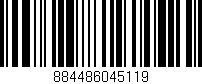 Código de barras (EAN, GTIN, SKU, ISBN): '884486045119'