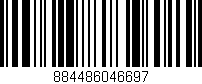 Código de barras (EAN, GTIN, SKU, ISBN): '884486046697'