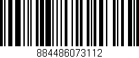 Código de barras (EAN, GTIN, SKU, ISBN): '884486073112'