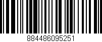 Código de barras (EAN, GTIN, SKU, ISBN): '884486095251'