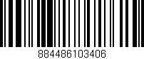 Código de barras (EAN, GTIN, SKU, ISBN): '884486103406'