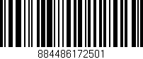 Código de barras (EAN, GTIN, SKU, ISBN): '884486172501'