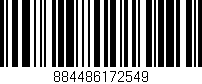 Código de barras (EAN, GTIN, SKU, ISBN): '884486172549'