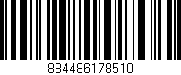 Código de barras (EAN, GTIN, SKU, ISBN): '884486178510'