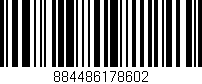 Código de barras (EAN, GTIN, SKU, ISBN): '884486178602'