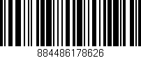 Código de barras (EAN, GTIN, SKU, ISBN): '884486178626'
