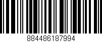 Código de barras (EAN, GTIN, SKU, ISBN): '884486187994'