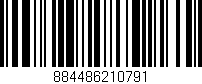 Código de barras (EAN, GTIN, SKU, ISBN): '884486210791'