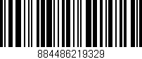 Código de barras (EAN, GTIN, SKU, ISBN): '884486219329'