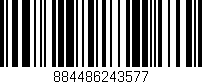Código de barras (EAN, GTIN, SKU, ISBN): '884486243577'