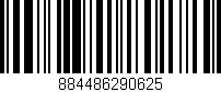 Código de barras (EAN, GTIN, SKU, ISBN): '884486290625'