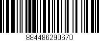Código de barras (EAN, GTIN, SKU, ISBN): '884486290670'