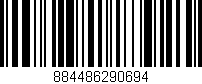 Código de barras (EAN, GTIN, SKU, ISBN): '884486290694'