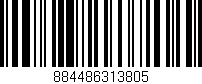 Código de barras (EAN, GTIN, SKU, ISBN): '884486313805'