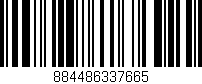 Código de barras (EAN, GTIN, SKU, ISBN): '884486337665'