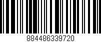 Código de barras (EAN, GTIN, SKU, ISBN): '884486339720'