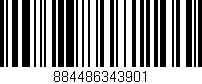Código de barras (EAN, GTIN, SKU, ISBN): '884486343901'