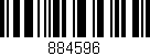 Código de barras (EAN, GTIN, SKU, ISBN): '884596'
