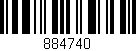 Código de barras (EAN, GTIN, SKU, ISBN): '884740'