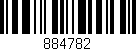 Código de barras (EAN, GTIN, SKU, ISBN): '884782'
