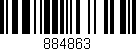Código de barras (EAN, GTIN, SKU, ISBN): '884863'