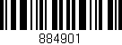 Código de barras (EAN, GTIN, SKU, ISBN): '884901'