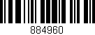 Código de barras (EAN, GTIN, SKU, ISBN): '884960'