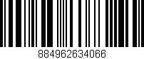 Código de barras (EAN, GTIN, SKU, ISBN): '884962634066'